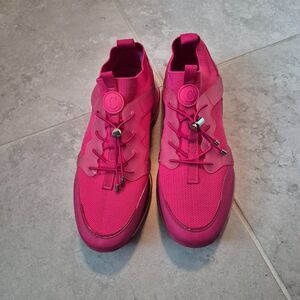 Womens Carvela Hot Pink Sneakers